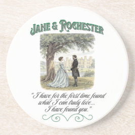 Jane & Rochester Thornfield Hall Romantic Quote  コースター