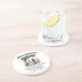 Jane & Rochester Thornfield Hall Romantic Quote  コースター (側面)