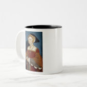 Jane Seymour - Hans Holbien the Young - 1536 ツートーンマグカップ (正面左)