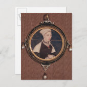 Jane Smallのミニチュアポートレート ポストカード (正面/裏面)