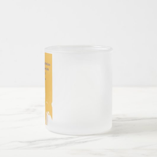 janeausten フロストグラスマグカップ (中央)