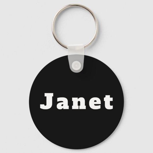 Janet キーホルダー (正面)