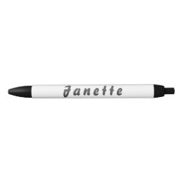 Janette Kugelschreiber 黒ボールペン