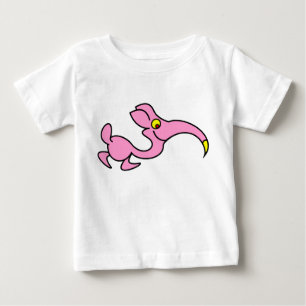 jangocreationのおもしろいな子供のワイシャツ ベビーTシャツ