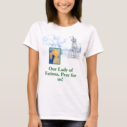 Janie's Prayer/Lady of Fatima  Tシャツ (正面)