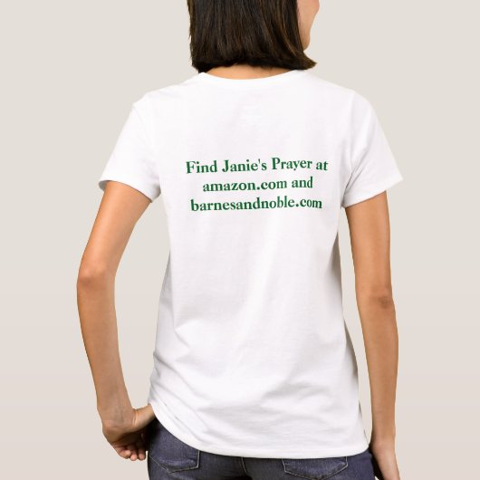 Janie's Prayer/Lady of Fatima  Tシャツ (裏面)