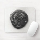 Janiformの頭部とのLampsacusからの硬貨 マウスパッド (マウス)