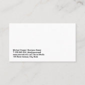 Janitor Mopping Floor | Cleaners 名刺 (裏面)