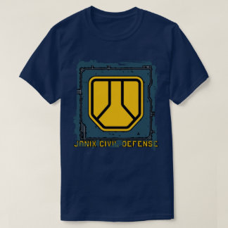 JANIX CIVIL DEFENSE Tシャツ