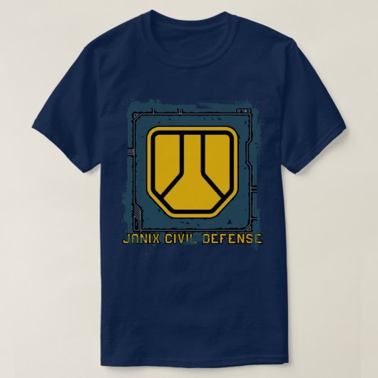 JANIX CIVIL DEFENSE Tシャツ (デザイン正面)