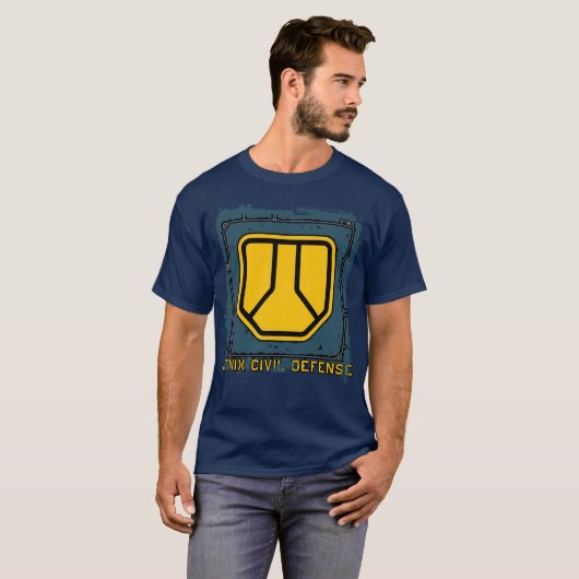 JANIX CIVIL DEFENSE Tシャツ (正面フル)