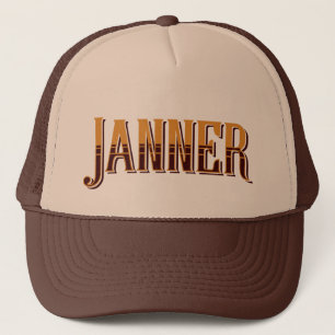Jannerデボンの方言の俗語のトラック運転手の帽子 キャップ
