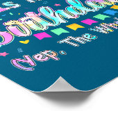 January Is My Birthday Yes The Whole Month January ポスター (角)