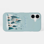 January Winter Village iPhone 16ケース (裏面横)