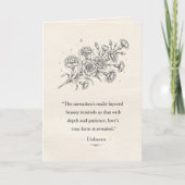 January's Carnation カード (正面)