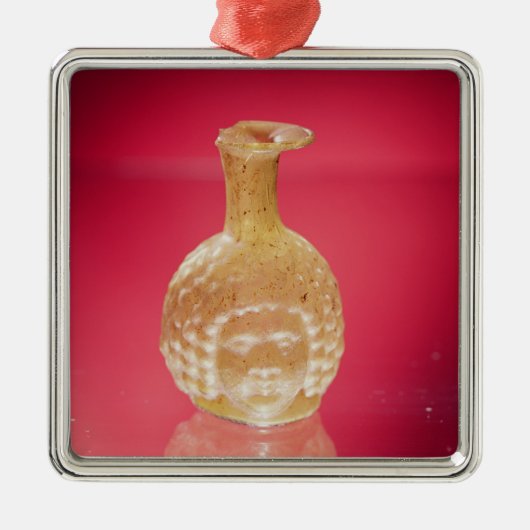 Janusのヘッドフラスコ、3世紀な広告 メタルオーナメント (正面)