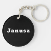 Janusz キーホルダー (裏面)