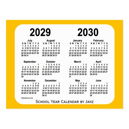 Janz著29 30年の金ゴールドの小型学年のカレンダー ポストカード Zazzle Co Jp Janz著29 30年の金ゴールドの小型学年のカレンダー ポストカード Zazzle Co Jp