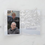 Janzによるホワイトクリスマスフォトカード シーズンカード (内部)