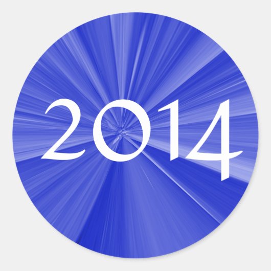 Janzによる2014年ラウンドステッカーのクラス ラウンドシール (正面)