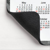 Janzのマウスパッドによる2017魔術の休日のカレンダー マウスパッド (コーナー)