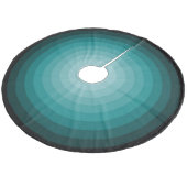 Janz著ターコイズのクリスマスキャンデーの木のスカート フリース ツリースカート (アングル)