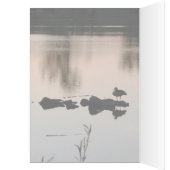 Janz著ハッピーバースデーの日没カード (内側 (左))