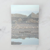 Janz著土のバースデー・カードより古い カード (内部)