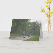 Janz著幸せな第8バースデー・カード カード (黄色い花)