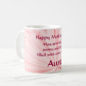 Janz著母の日の叔母さんコーヒー・マグ コーヒーマグカップ (正面左)