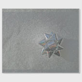 Janz著銀製の弓包装紙 ラッピングペーパー (フラット)