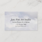 Janz著2012小型のカレンダー 名刺 (裏面)