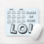 Janz Alice Blueによる2025年の学校カレンダーのクラス マウスパッド (マウス)