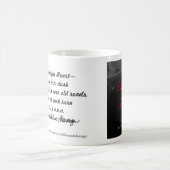 jaoaの署名とのArtolozagaの俳句及び詩#3 コーヒーマグカップ (中央)