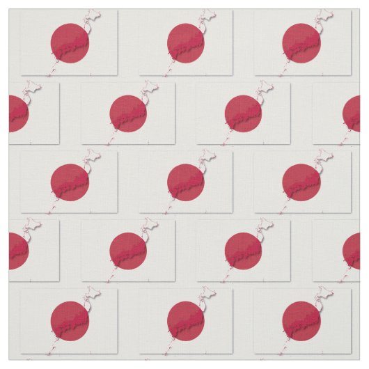 JAPANフラッグの概要 ファブリック (見本)