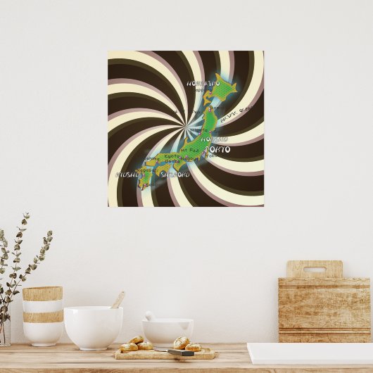 JAPAN ポスター (キッチン)