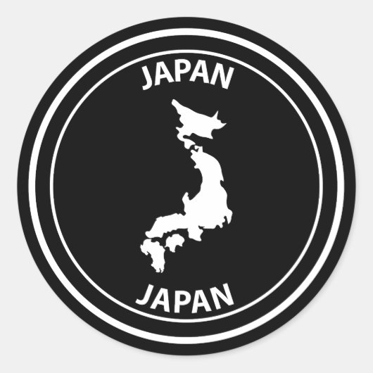Japan ラウンドシール (正面)