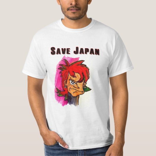JAPAN 救 Tシャツパンクボーイ Tシャツ (正面)