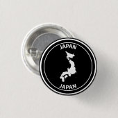 Japan 缶バッジ (正面&裏面)