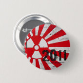 Japan 2011 ...in Memory 缶バッジ (正面&裏面)