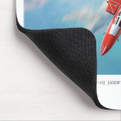 Japan Air Self-Defense Force　F-15 Red Eagle マウスパッド (コーナー)