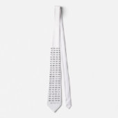 Japan Airport Code(IATA) Tie ネクタイ (正面)