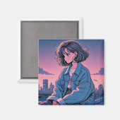 Japan Anime 90's マグネット (正面/裏面)