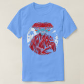 Japan Art Warrior Kendo Ninja Samurai Shinobi Kata Tシャツ (デザイン正面)