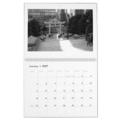 Japan: Black & White Photography 2026  カレンダー (1月 2027)