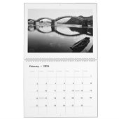 Japan: Black & White Photography 2026  カレンダー (2月 2026)