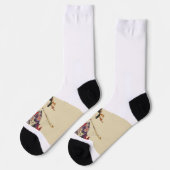 Japan, But Not You考え - Hana & Her Cat ソックス (左)