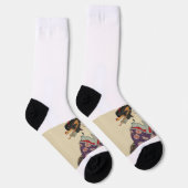 Japan, But Not You考え - Hana & Her Cat ソックス (右)