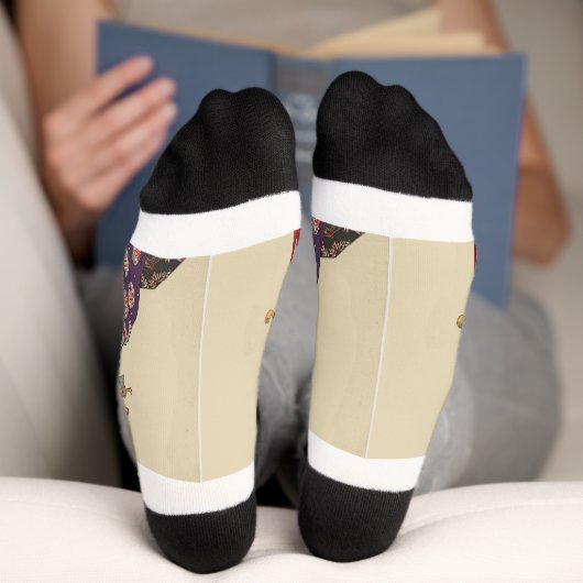 Japan, But Not You考え - Hana & Her Cat ソックス (底面)