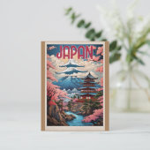 Japan, Cherry Blossoms, ポストカード (スタンド正面)